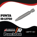 Punta para desarmador Pozidriv PZ2 #2 1/4" x 2" Truper 12162 / PUDE-2202