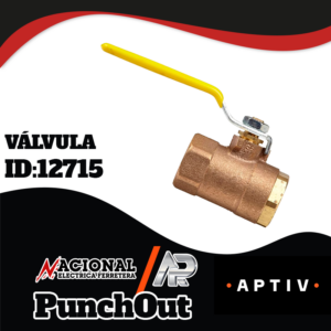 VALVULA ESFERA APOLLO 400 LBS 25MM 1" 32-105-01