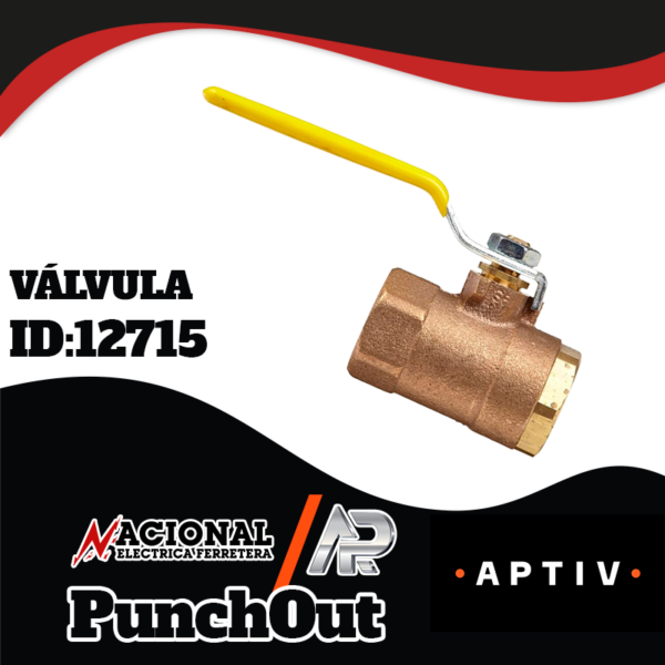 VALVULA ESFERA APOLLO 400 LBS 25MM 1" 32-105-01
