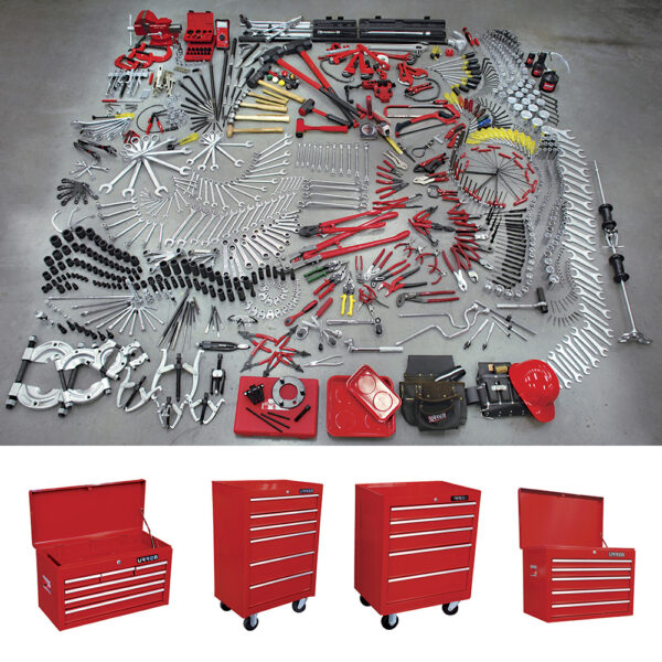 Juego maestro industrial combinado 937 piezas con gabinetes EX27M5 EX27M6  EX27S6